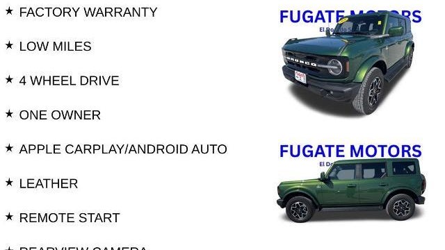 2025 Ford Bronco Outer Banks