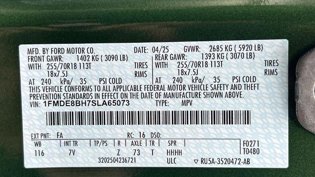 2025 Ford Bronco Outer Banks