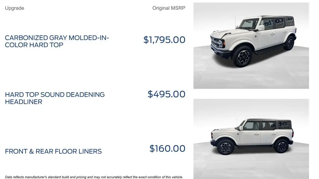 2025 Ford Bronco Outer Banks