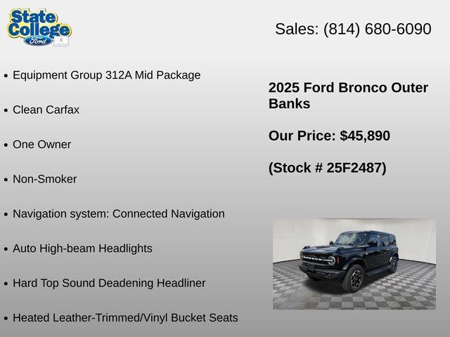 2025 Ford Bronco - $45,890