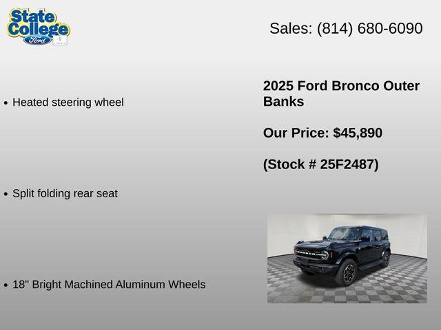 2025 Ford Bronco - $45,890