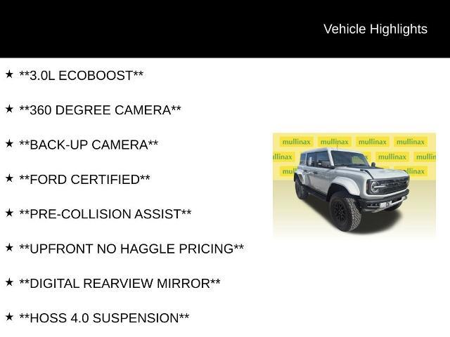 2026 Ford Bronco - $80,901