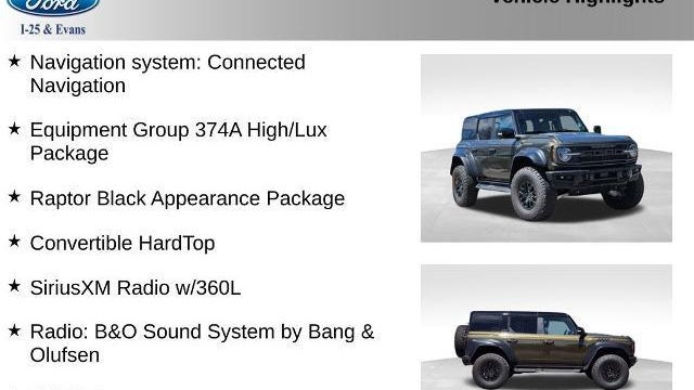 2024 Ford Bronco Raptor