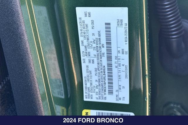 2024 Ford Bronco - $45,000
