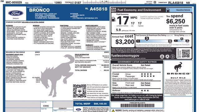 2024 Ford Bronco Wildtrak