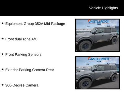 2024 Ford Bronco 4X4 Wildtrak 4DR SUV