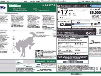 2023 Ford Bronco 4X4 Heritage Edition Advanced 4DR SUV