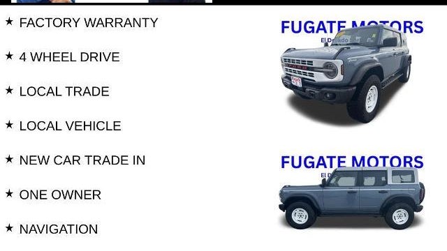 2023 Ford Bronco Heritage Edition