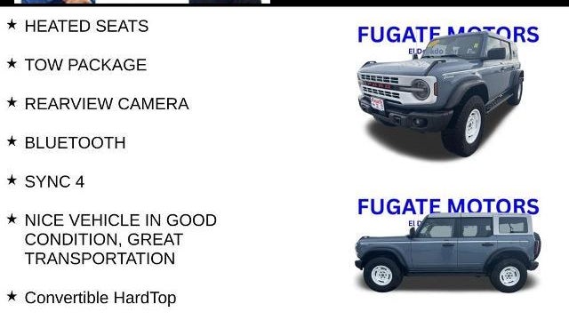 2023 Ford Bronco Heritage Edition