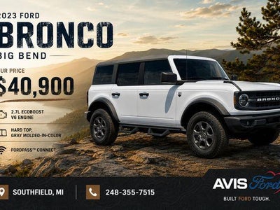 2023 Ford Bronco 4X4 Base 4DR SUV