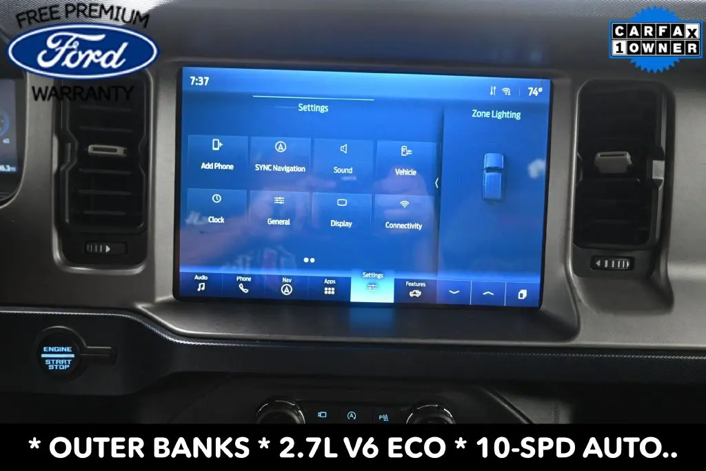 2022 Ford Bronco - $35,898