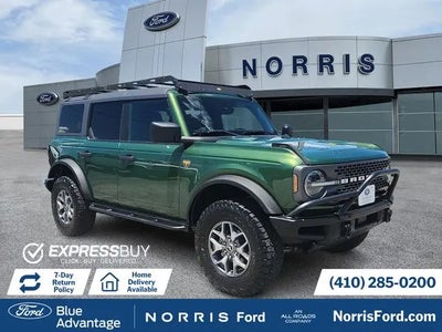 2022 Ford Bronco 4X4 Everglades Advanced 4DR SUV