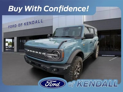 2022 Ford Bronco 4X4 Base Advanced 4DR SUV