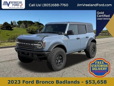2023 Ford Bronco 4X4 Base Advanced 4DR SUV