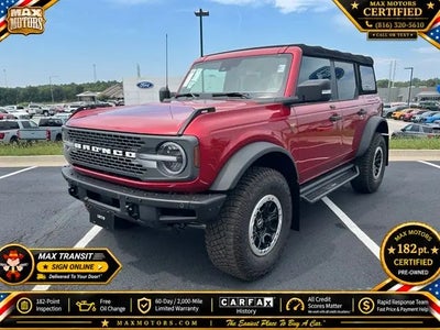 2021 Ford Bronco 4X4 Badlands Advanced 4DR SUV