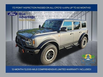 2023 Ford Bronco 4X4 Base Advanced 4DR SUV