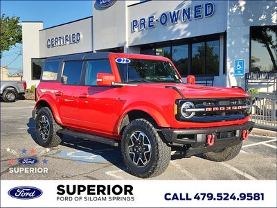 2022 Ford Bronco 4X4 Outer Banks Advanced 4DR SUV
