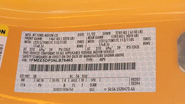 2022 Ford Bronco Base Advanced