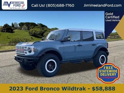 2023 Ford Bronco 4X4 Wildtrak Advanced 4DR SUV
