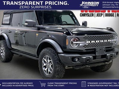2022 Ford Bronco 4X4 Big Bend Advanced 4DR SUV