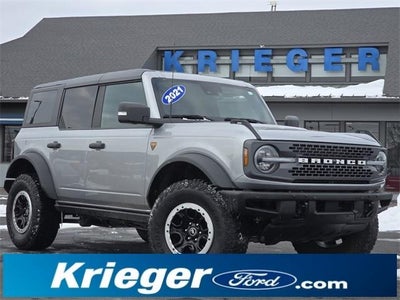 Photo of a 2021 Ford Bronco 4X4 Badlands Advanced 4DR SUV for sale