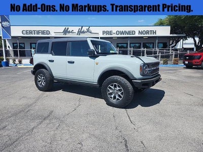Photo of a 2022 Ford Bronco 4X4 Wildtrak Advanced 4DR SUV for sale
