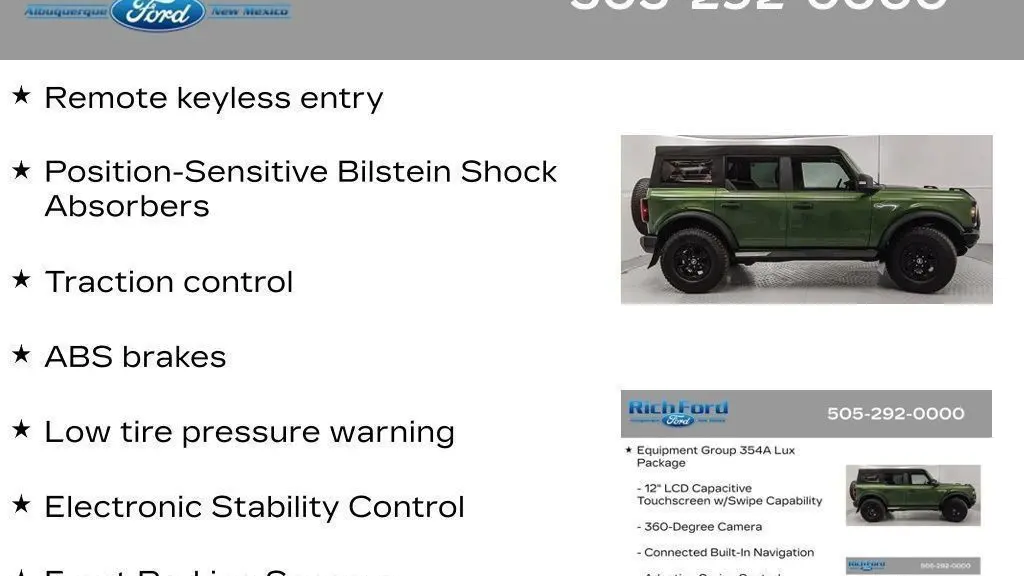 2023 Ford Bronco Base Advanced