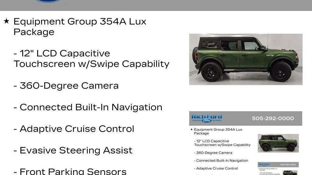 2023 Ford Bronco Base Advanced