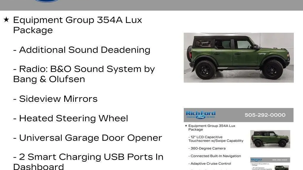 2023 Ford Bronco Base Advanced