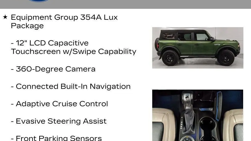 2023 Ford Bronco Base Advanced