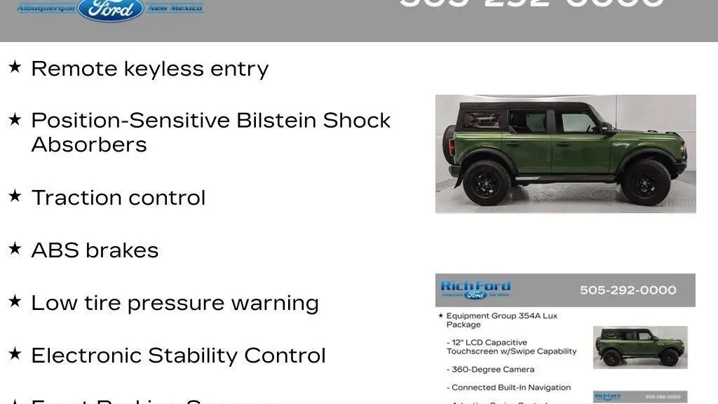 2023 Ford Bronco Base Advanced