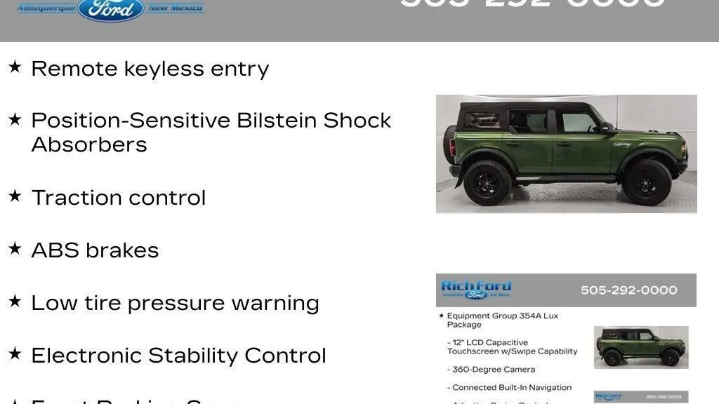 2023 Ford Bronco Base Advanced