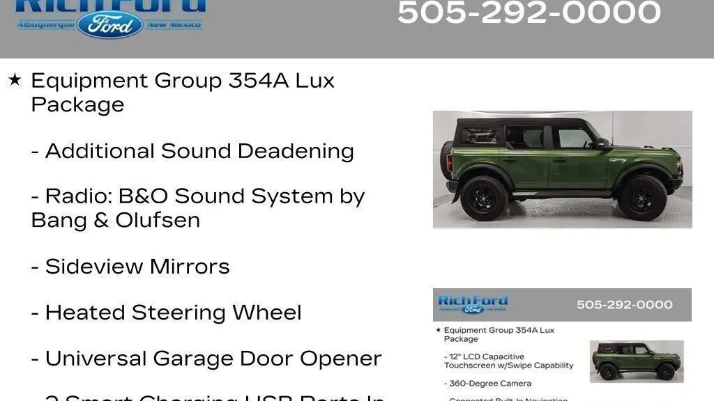 2023 Ford Bronco Base Advanced