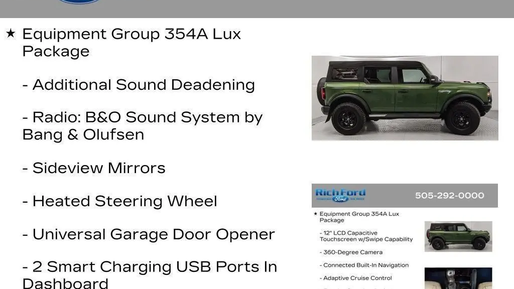 2023 Ford Bronco Base Advanced