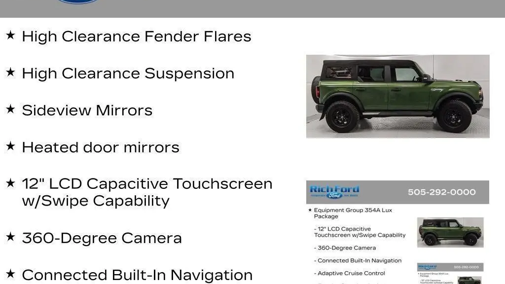 2023 Ford Bronco Base Advanced