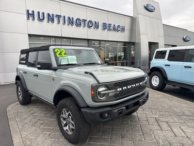 2022 Ford Bronco 4X4 Black Diamond Advanced 4DR SUV