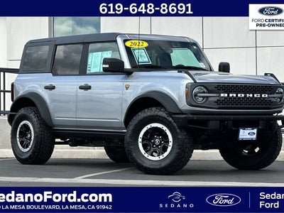 2022 Ford Bronco 4X4 Outer Banks Advanced 4DR SUV