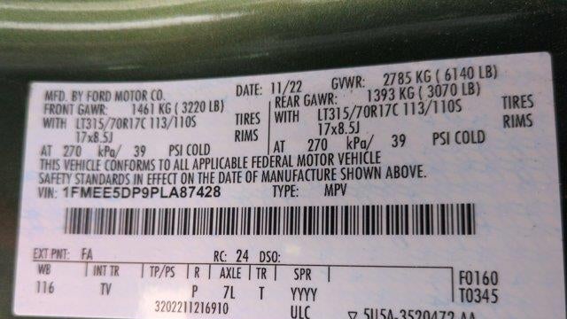 2023 Ford Bronco Badlands Advanced