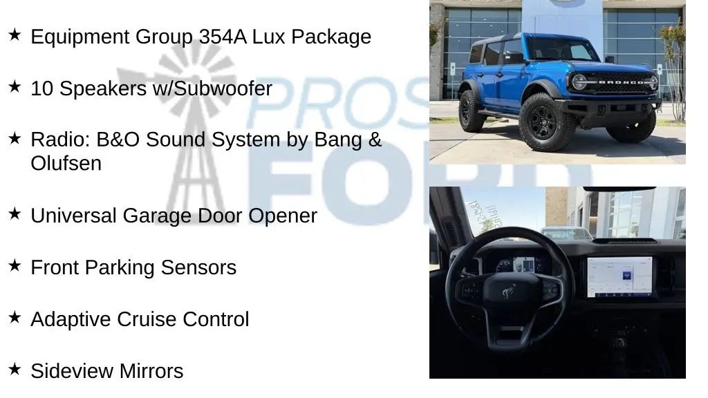 2023 Ford Bronco Big Bend Advanced