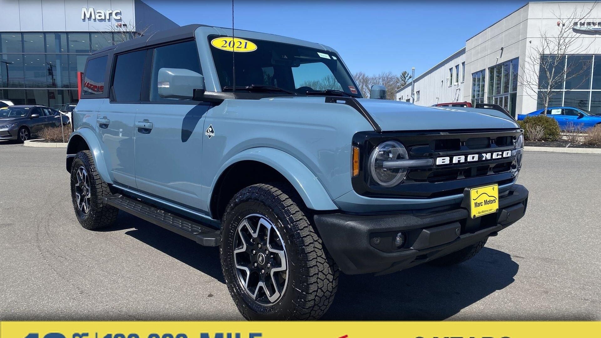 Preowned 2021 Ford Bronco Outer Banks Advanced for Sale