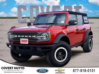 2021 Ford Bronco 4X4 Badlands Advanced 4DR SUV