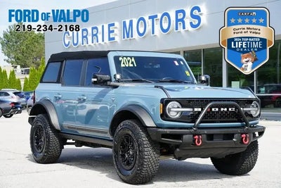2021 Ford Bronco 4X4 First Edition Advanced 4DR SUV