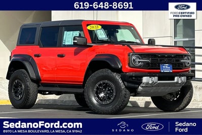 2023 Ford Bronco 4X4 Raptor 4DR SUV