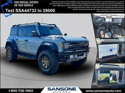 2023 Ford Bronco 4X4 Raptor 4DR SUV