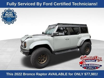 2022 Ford Bronco 4X4 Raptor 4DR SUV