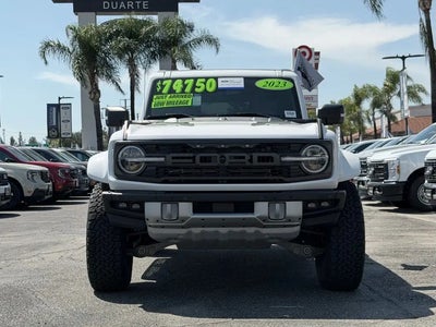 Photo of a 2023 Ford Bronco 4X4 Raptor 4DR SUV for sale