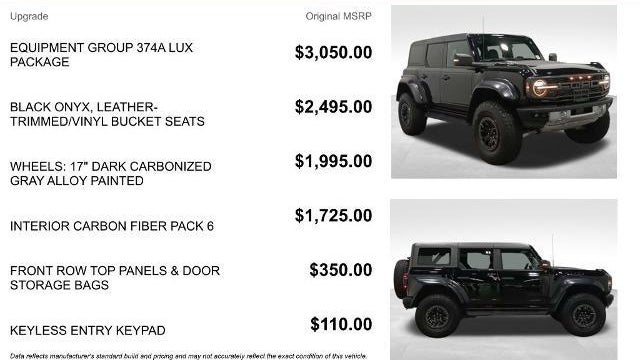 2023 Ford Bronco Raptor