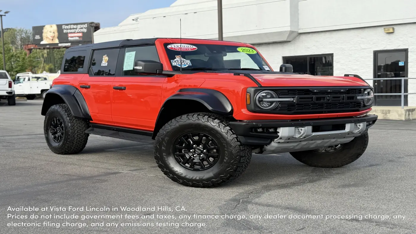 Preowned 2023 Ford Bronco Raptor for Sale