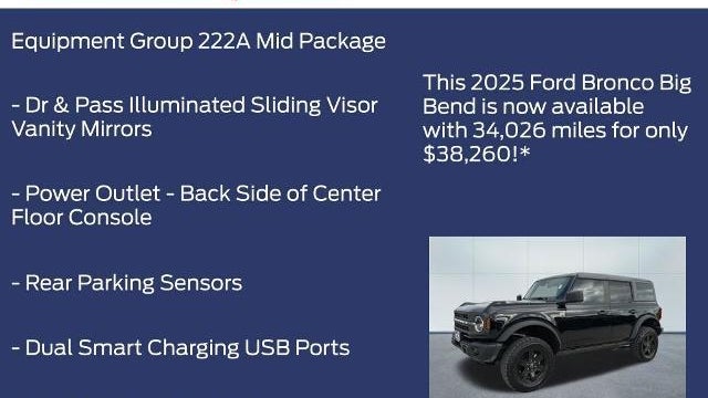 2025 Ford Bronco Big Bend