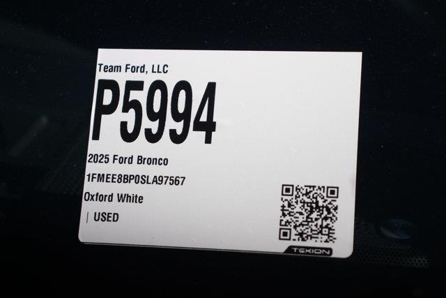 2025 Ford Bronco - $47,910